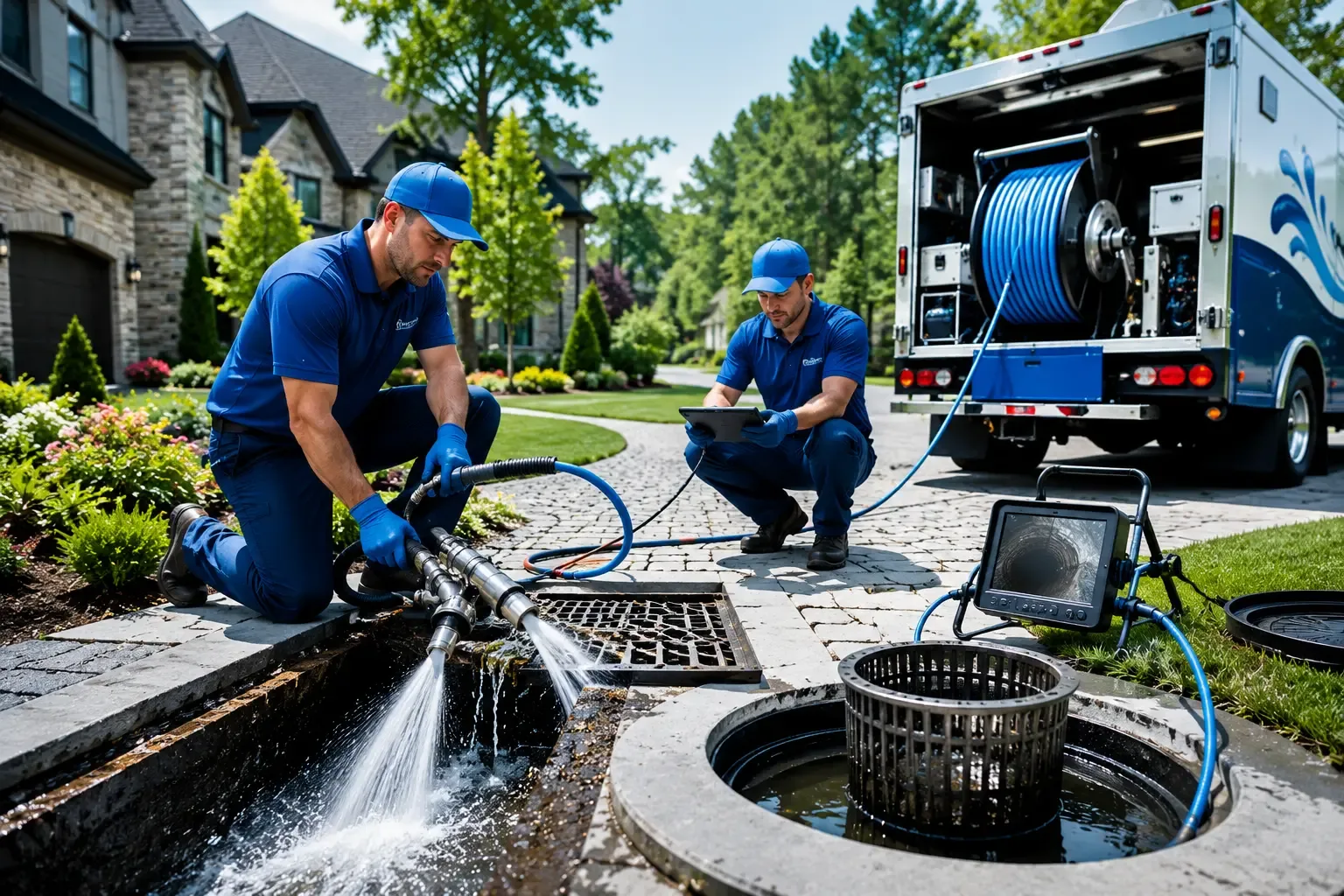 Local outdoor drain cleaning professionals in Kendalia, TX